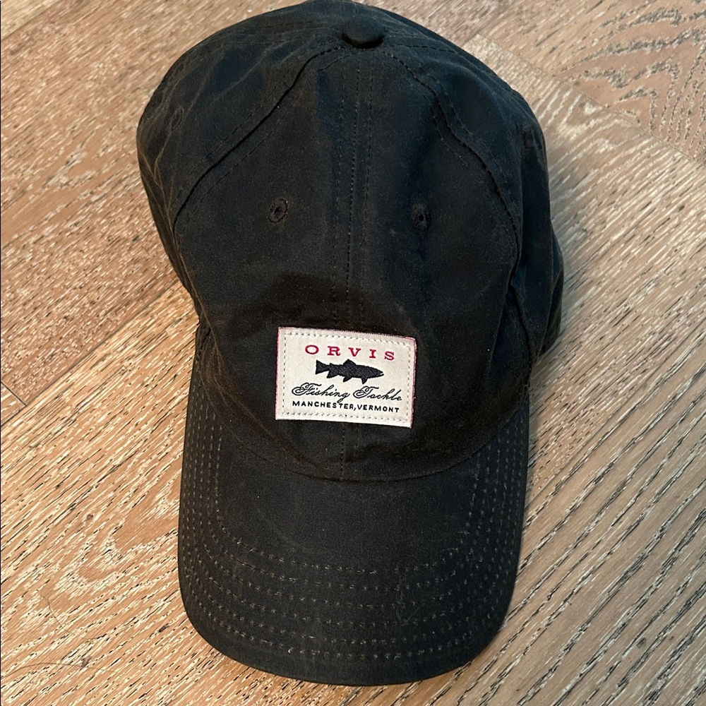 Orvis waxed cotton hat
